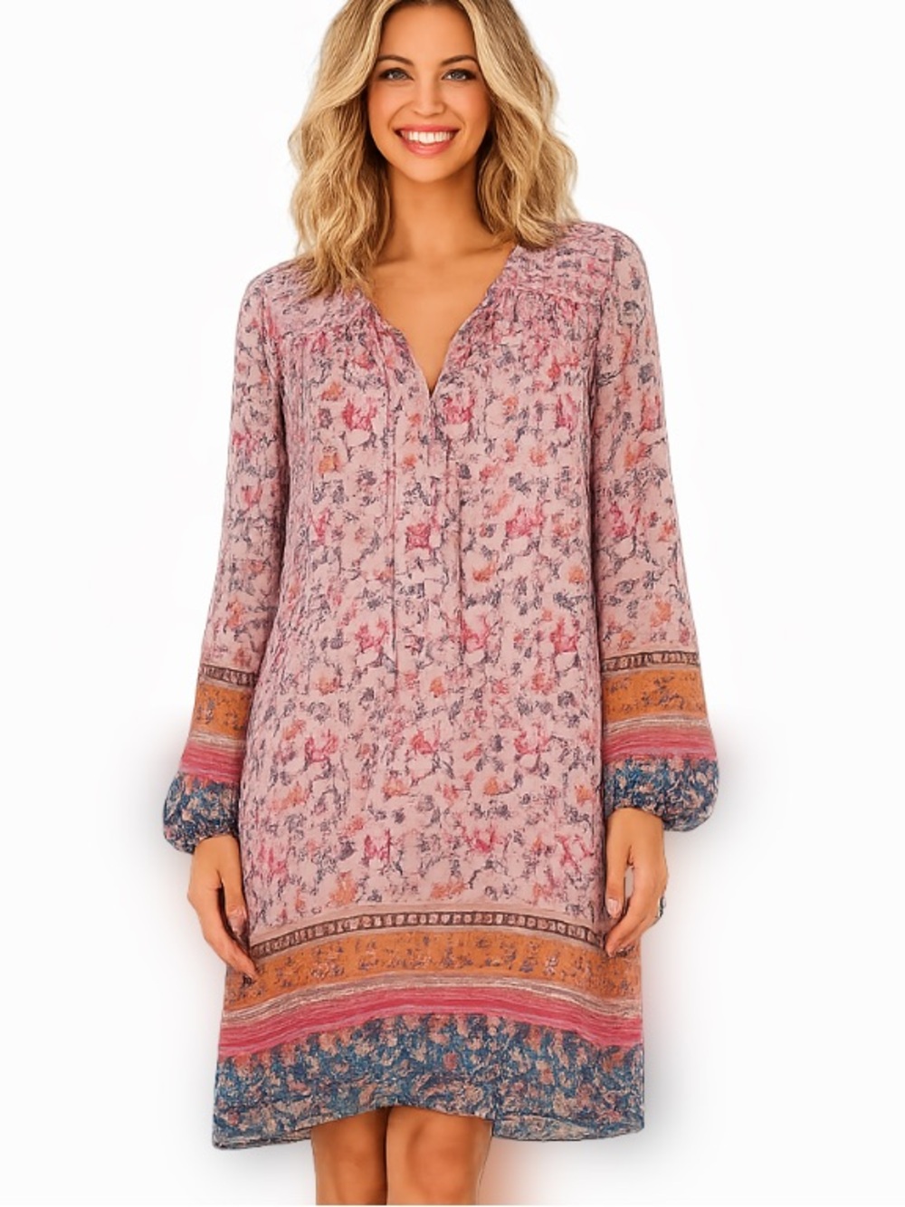 Johnny Was Maha shift dress NWT (oversized)